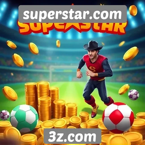 Exploração das categorias de jogos disponíveis em superstar.com