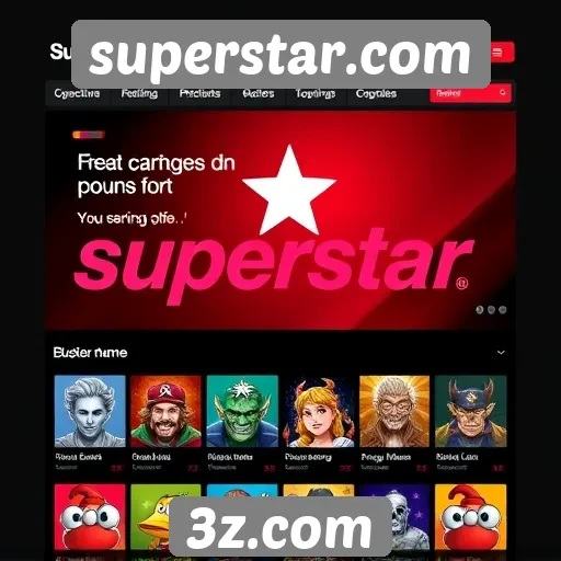 experiência de usuário no site superstar.com é elogiada